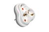 Jätkupesa Golyat, 3x 2P+E Schuko 3600W 16A 250V, valge