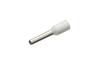 Juhtmehülss kraega Ce 007510 w, H0.75x10mm, 500pcs/pck, valge