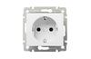 Sv MK pesa Valena, mehh.| 2P+E Schuko puutekaitsega, 10/16A 250VAC, 2.5mm² kruviklemm, valge