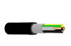 Jõukaabel CYKY-J, 5G1.5mm² 450/750V, -15..70°C, 100m/pck, must