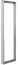 Moodulraam EUSM, 600Wx1800H, 2 uprights, 2 covers, 2 trim rails, incl. mounting accessories, grey