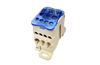 Jaotusklemm Al/Cu, 16mm²|2.5Nm/ 4x6mm²|1.2Nm, 2x16mm²|2.5Nm 80A 690VAC, TS35, paigaldusplaat