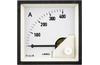 Ampermeeter MA17LN, built-in rectifier, input 20mA/300A, scale 240°, valge faceplate, moving-coil, ■72x72mm/ □68x68mm, IP52, Lumel