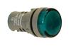 Märktuli D22, LED, ø22.5mm, 24VAC/DC, IP65, roheline