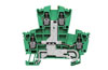 Kruvi-riviklemm WDK 2.5PE, 2-korrust, 2.5mm² 300A 400V, Weidmüller, koro