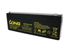 Aku WP, 12V 2.2Ah, Faston klemm 250, 178x66x34mm, Long