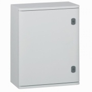 Wall-Mount Enclosure Marina, 300Wx400Hx206D, fiberglass-reinforced polyester, UV resistant, IP66 IK10, grey