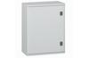 Wall-Mount Enclosure Marina, 300Wx400Hx206D, fiberglass-reinforced polyester, UV resistant, IP66 IK10, grey