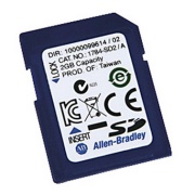 Secure Digital (SD) Memory Card 2 GB for ControlLogix 5570 (ControlLogix L7) and CompactLogix 5370 Controllers, Rockwell Automation