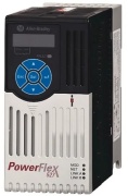 VFD PowerFlex525, 0.75kW 4.8A 1x240VAC, embedded EtherNet/IP, safety, EMC, frame A