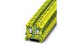 Ground Modular Terminal Block UT 6-PE, 50pcs/pck, Phoenix