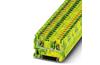 Ground Modular Terminal Block PT 4-PE, 50pcs/pck, Phoenix