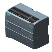 Simatic S7-1200, CPU 1215C, compact CPU, DC/DC/relay, 2 ProfiNet port, onboard I/O 14DI 24VDC| 10DO relay 2A/ 2AI 0..10V/ 2AO 0..20mA, 20.4..28.8VDC, prog./data memory 125kB, Siemens
