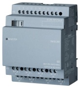 Logo!8 DM16 24R, exp. module, PU/I/O: 24VDC/24VDC/relay, 8DI/8DO, 4TE, Siemens