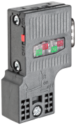 Simatic DP, bus connector f. ProfiBus up to 12Mbit/s, 90° outlet, IPCD technology fast connect, w.o. PG, 15.8x59x35,6mm, Siemens