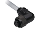 Drop Cordset KwikLink, DeviceNet Patchcord, trunk end: male Micro, right angle; device end: female Micro, straight, 6m, PVC, Rockwell Automation, Grey